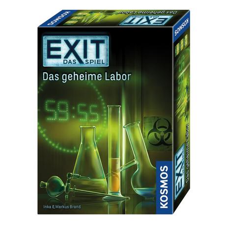 Kosmos  Escape Room EXIT Das Spiel, das geheime Labor, Tedesco 