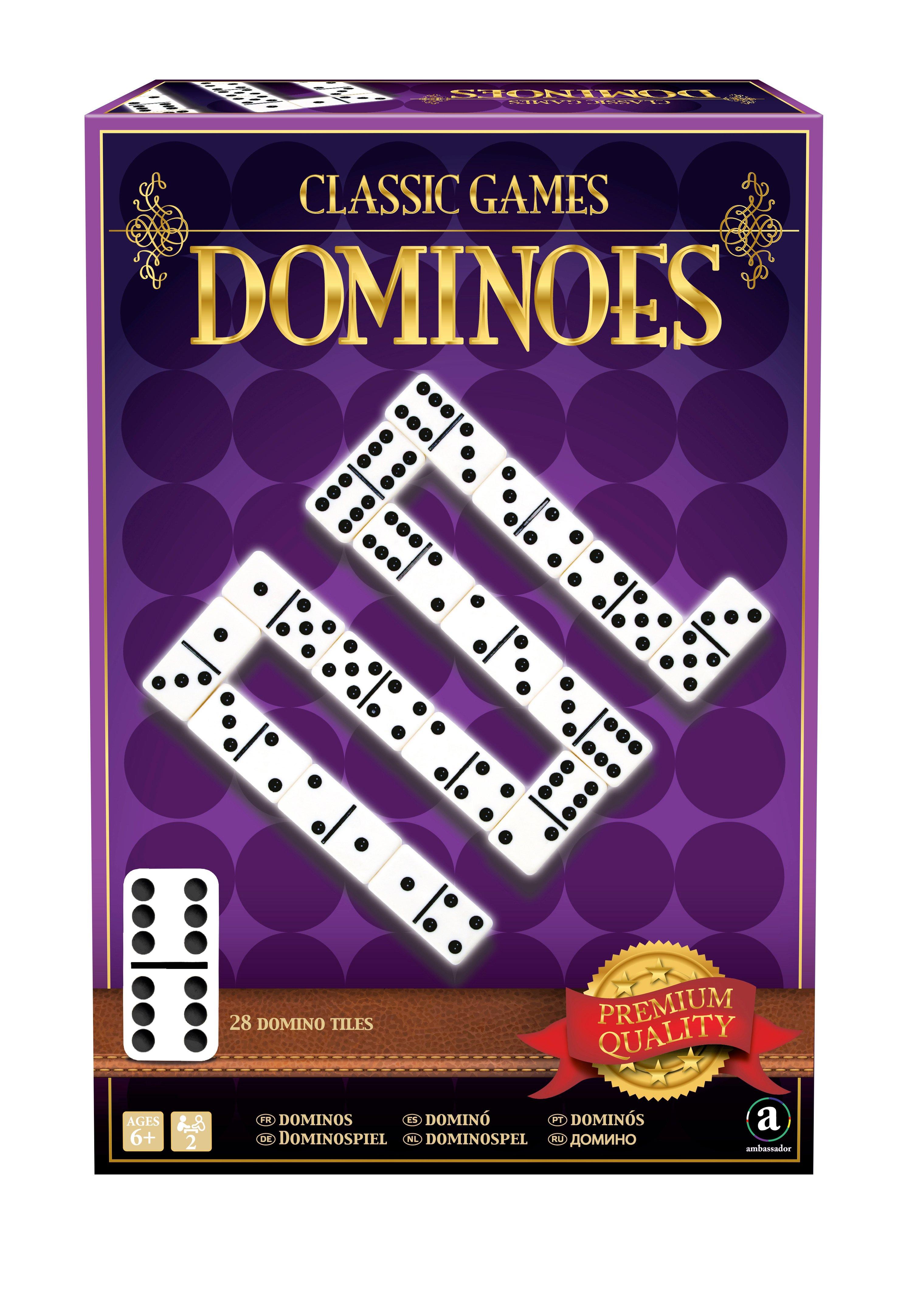 Image of MERCHANT AMBASSADOR Classic Games Dominoes