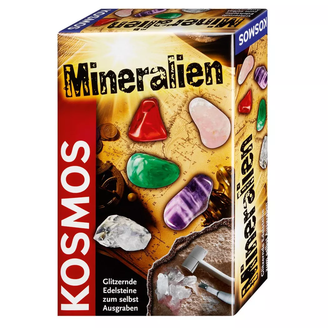 Kosmos - Ausgrabungs-Set Mineralien, Deutsch