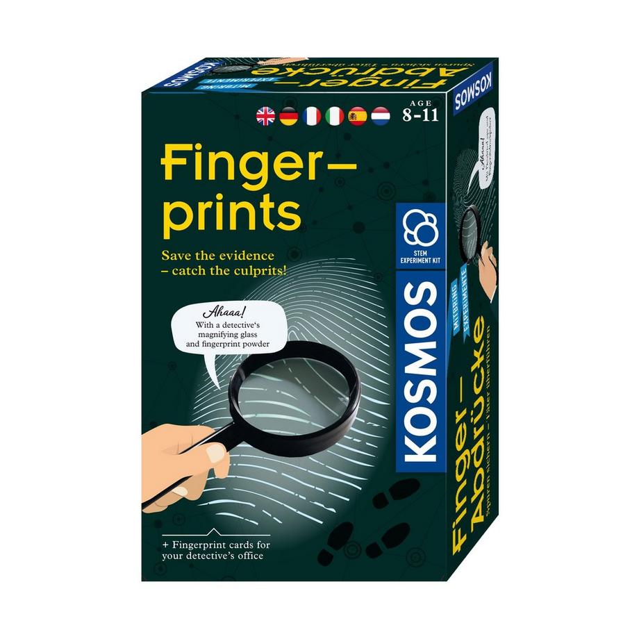 Finger-Abdrücke - Detektiv-Experimente