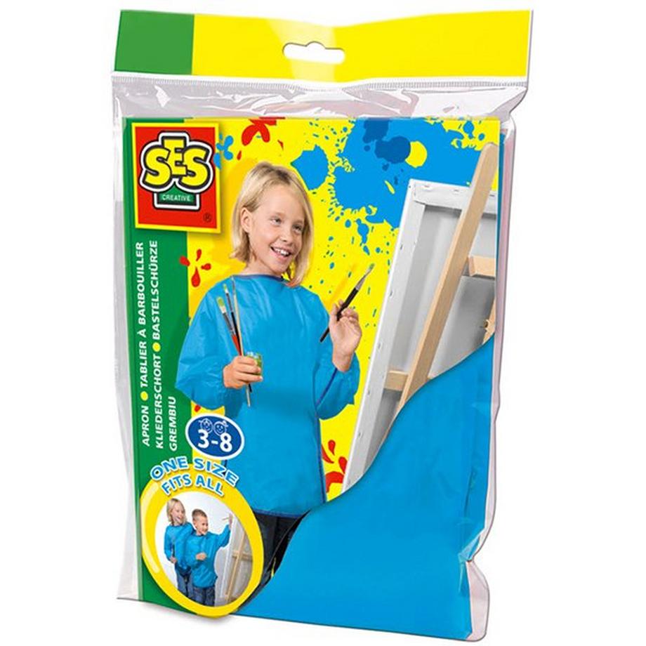 SES  Tablier pour bricolage et peinture en plastique 