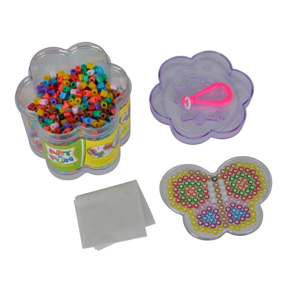 Simba  A&F Ironing Beads in Flower Case, assortiment aléatoire 