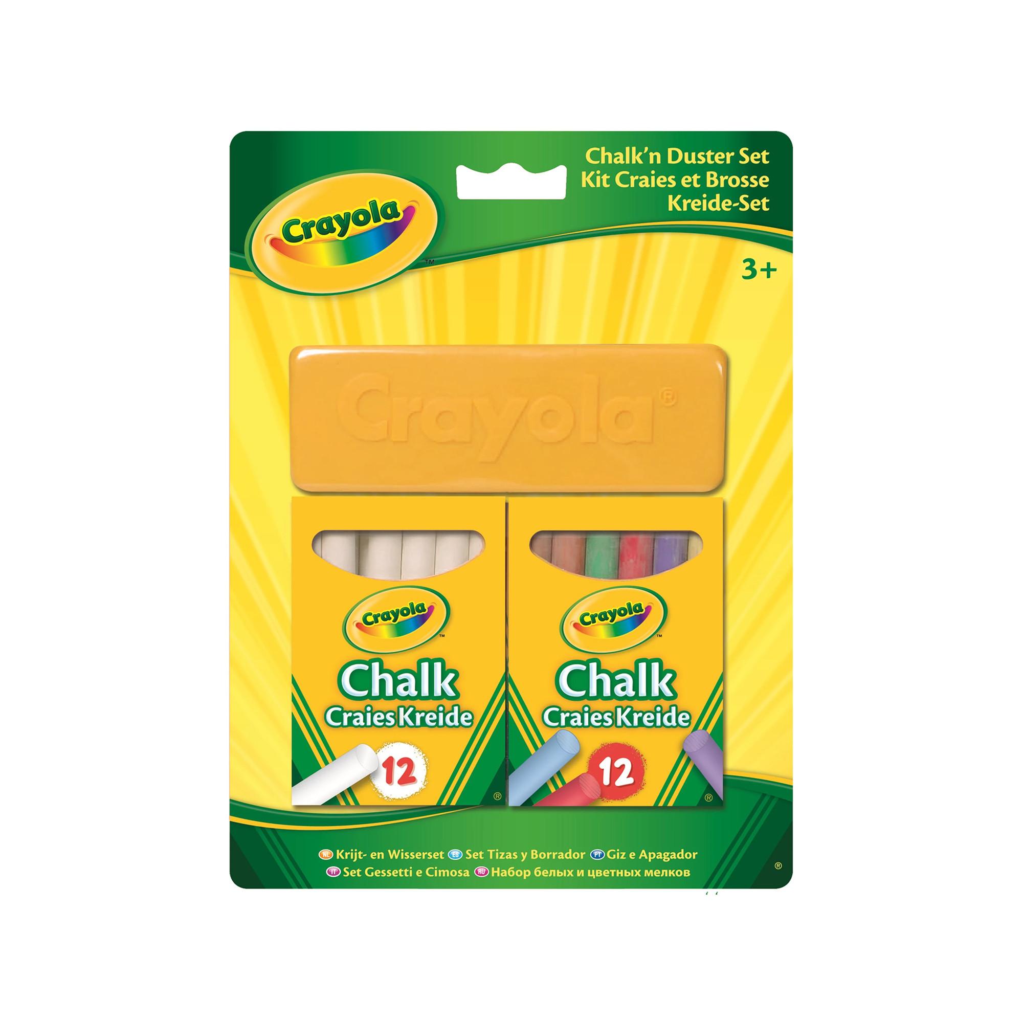 Crayola  Kit Craies et brosse 