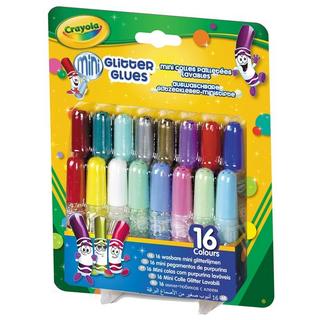 Crayola  Mini colles pailletées, 16 pièces 
