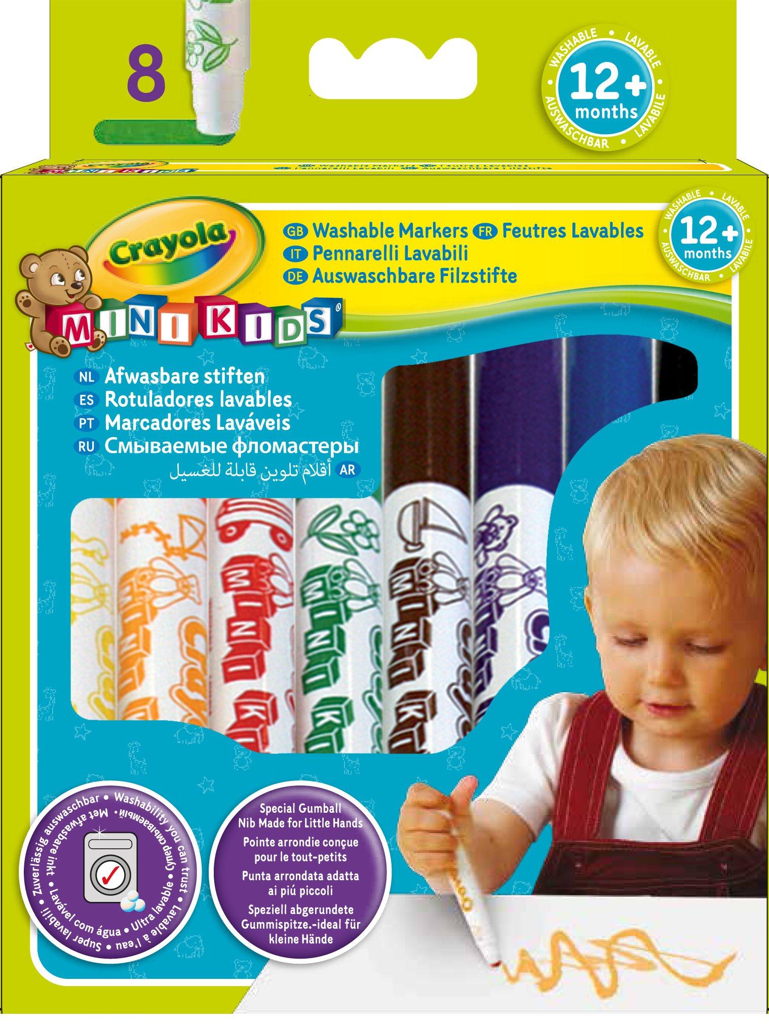 Crayola  8 pennarelli per bambini 