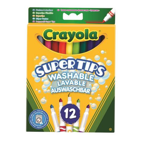 Crayola  12 Filzstifte Supertips 