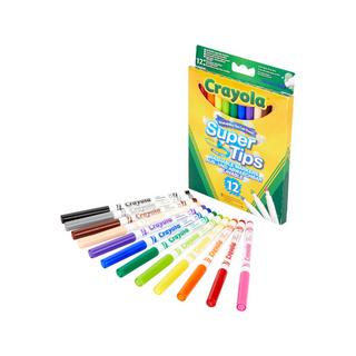 Crayola  12 feutres Supertips 