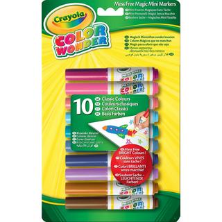 Crayola  10 Color Wonder Filzstifte 