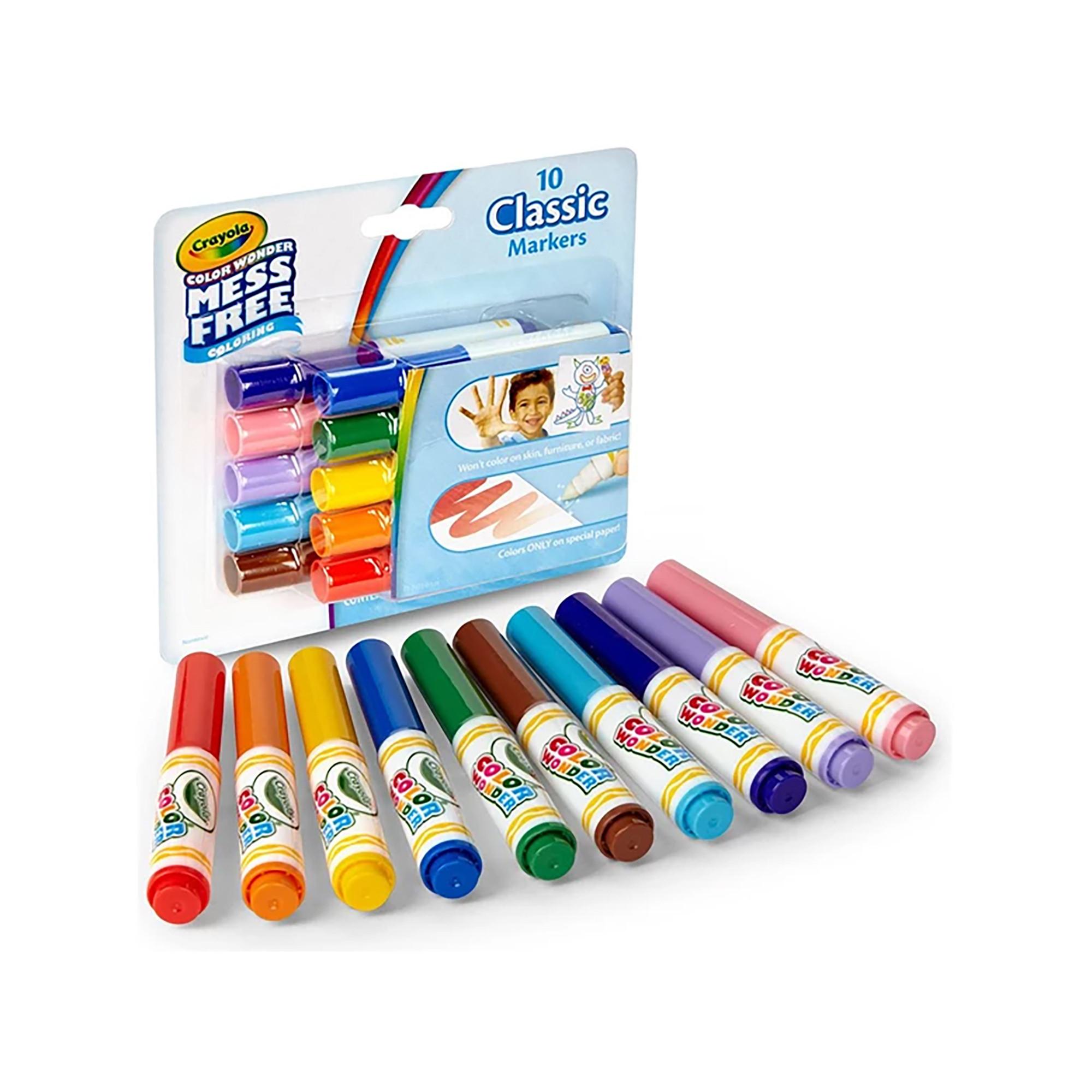 Crayola  10 feutres Color Wonder 