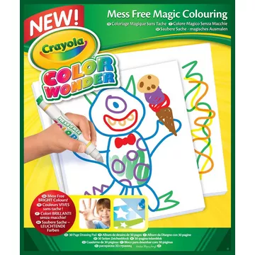 Malbuch Color Wonder blanko