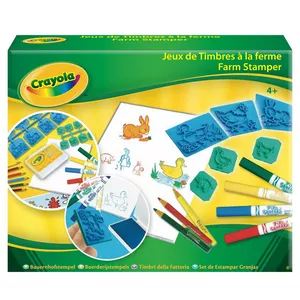 Coffret jeux de timbres à la ferme
