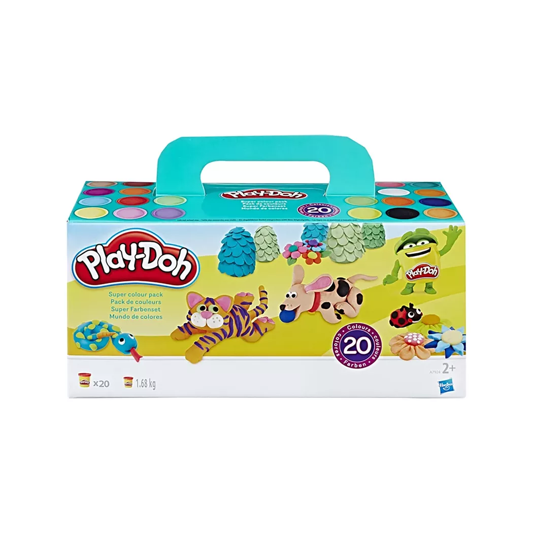 Play-doh superset de couleurs - 20 pots