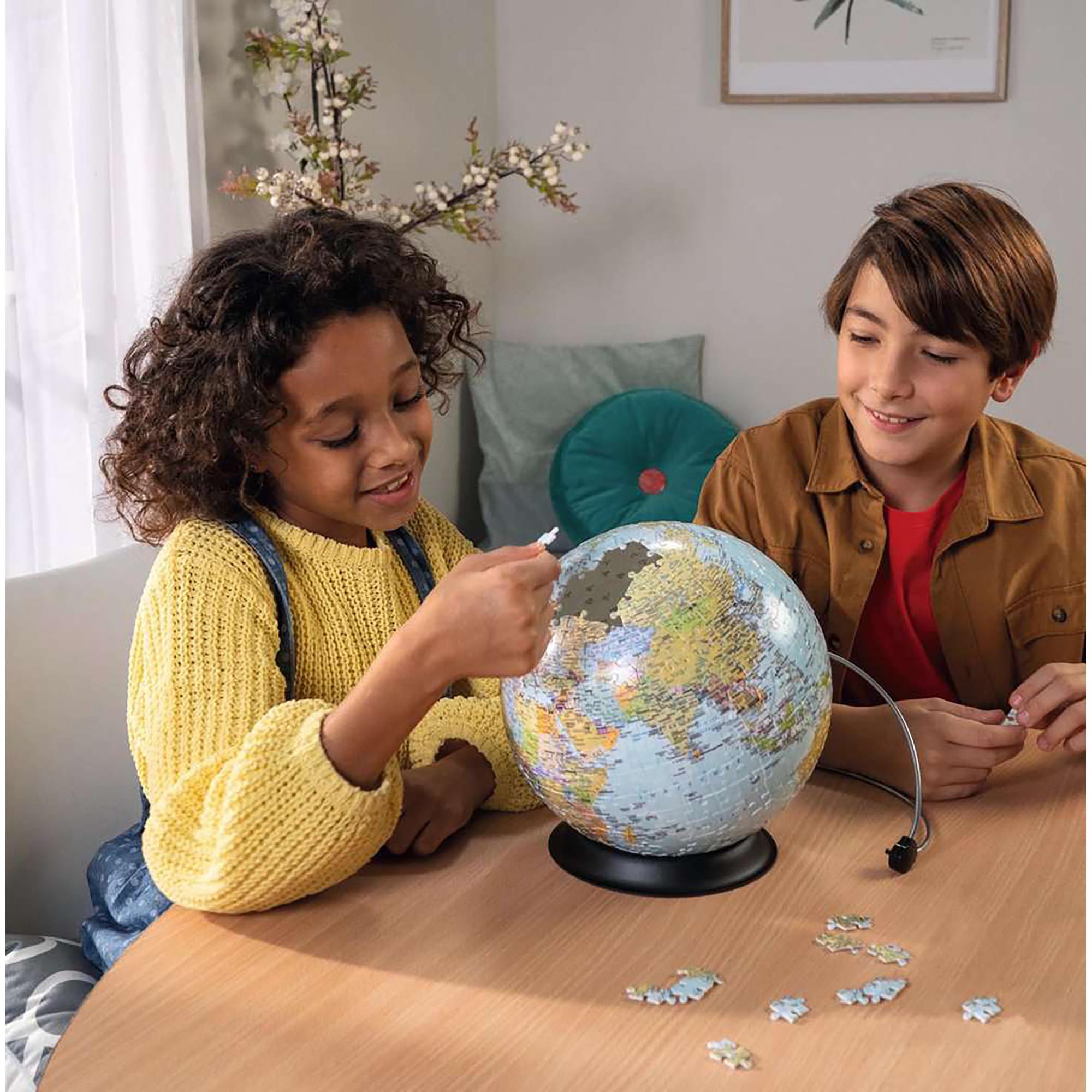 Ravensburger  3D Puzzle globo inglese, 540 pezzi 