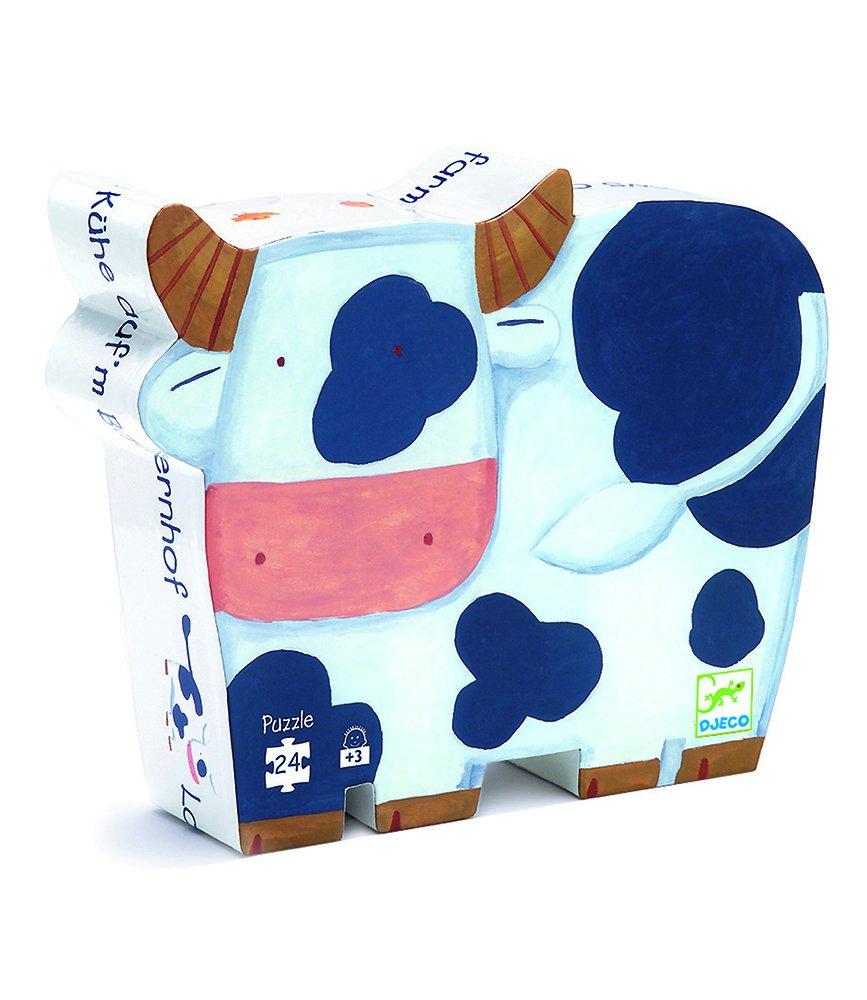 Image of Djeco Puzzle "Die Kühe auf dem Bauernhof", 24 Teile