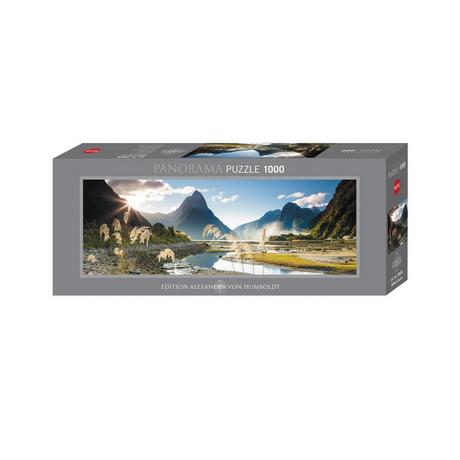 Heye  Panorama Puzzle, Milford Sound, 1000 Teile 