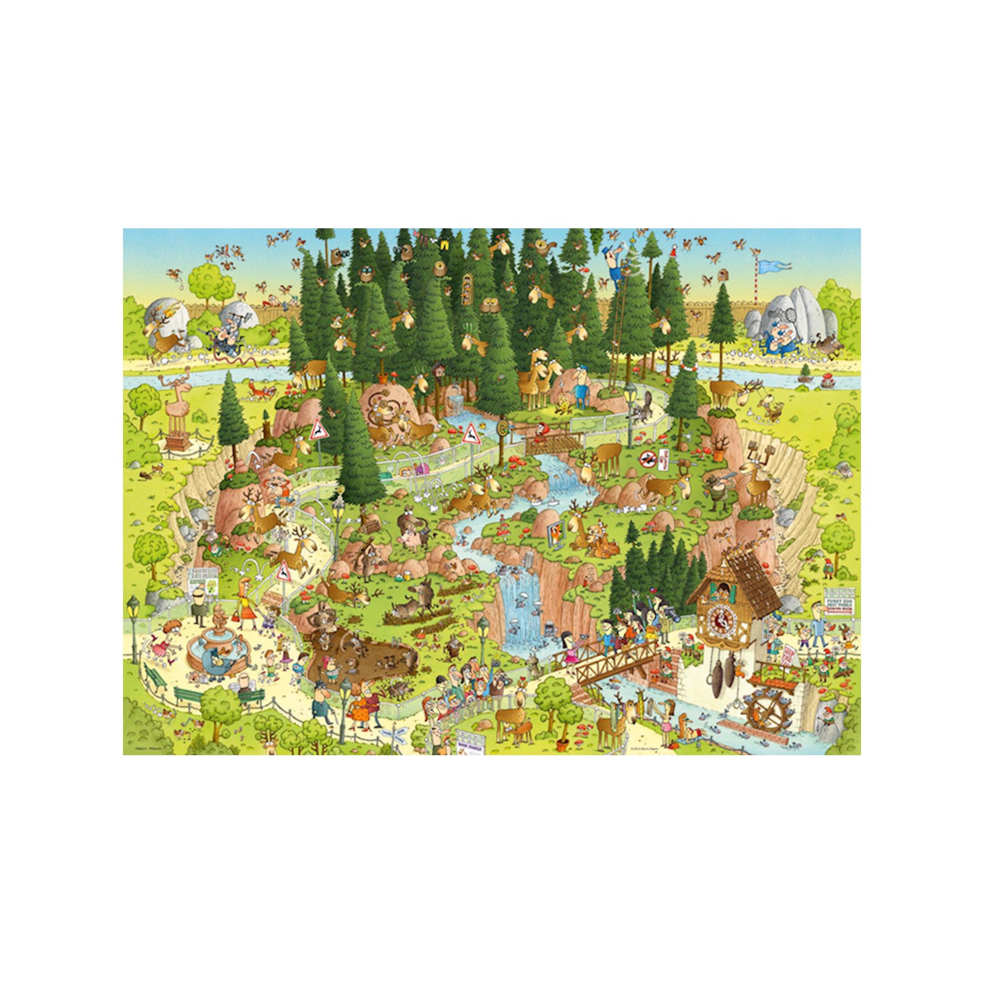 Heye  Puzzle "Black Forest Habitat", 1000 pièces 