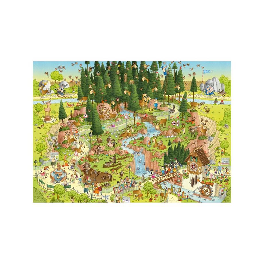 Heye  Puzzle "Black Forest Habitat", 1000 pièces 