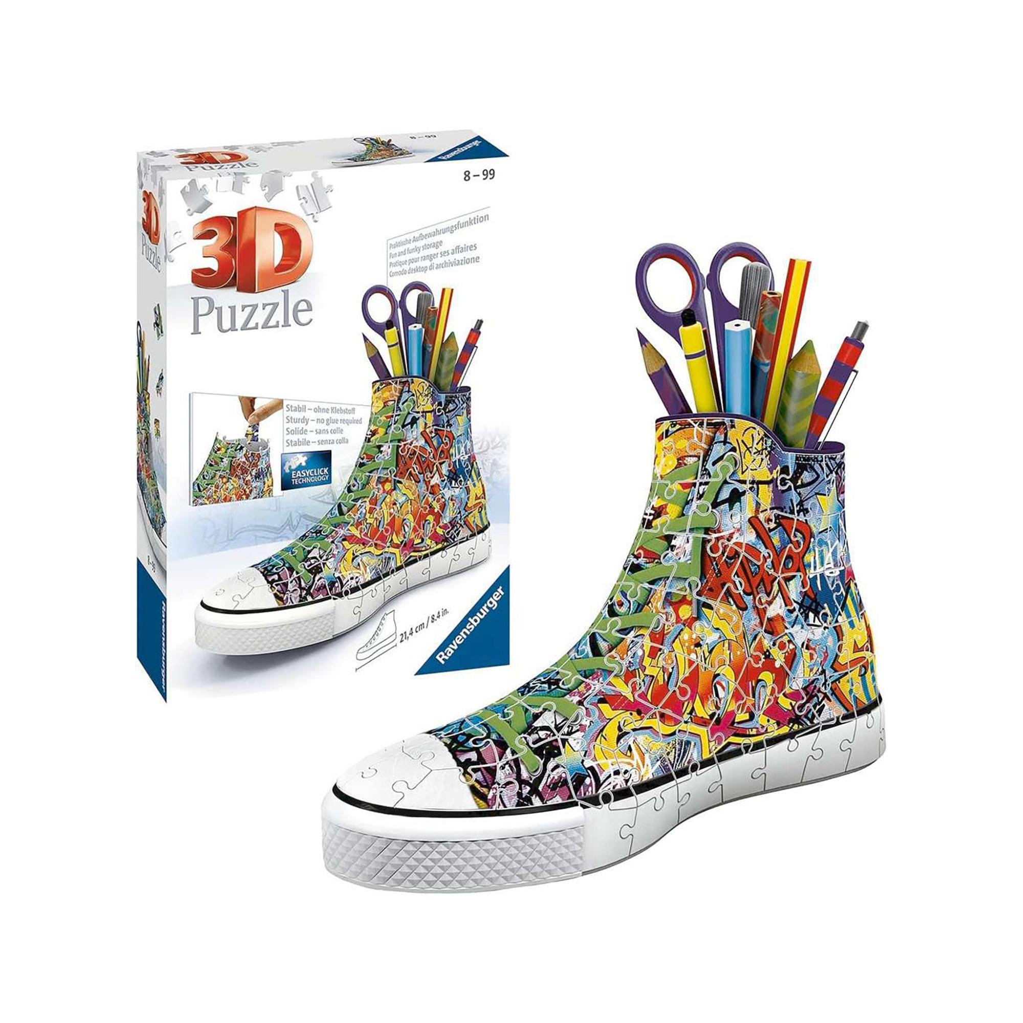 Ravensburger  3D Puzzle Sneaker Graffiti, 108 Teile 