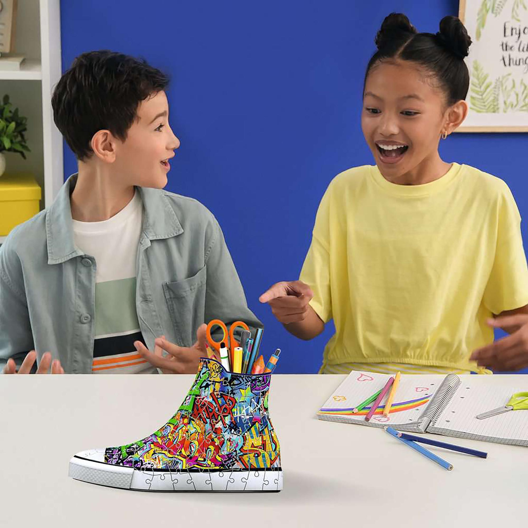 Ravensburger  3D Puzzle Sneaker Graffiti, 108 Teile 