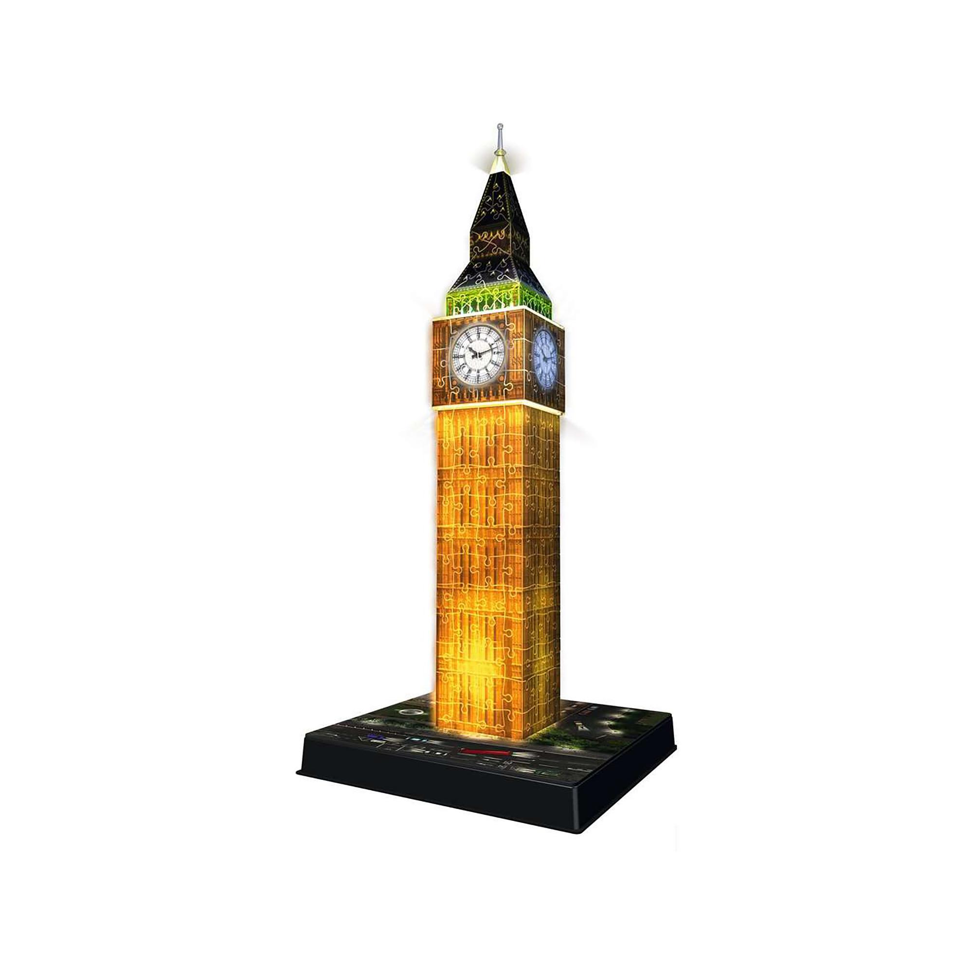 Ravensburger  3D Puzzle Big Ben, Night Edition, 216 pièces 