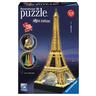 Ravensburger  3D Puzzle Tour Eiffel, Night Edition, 216 pièces 