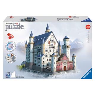 Ravensburger  3D Puzzle, Castello Neuschwanstein, 216 pezzi 