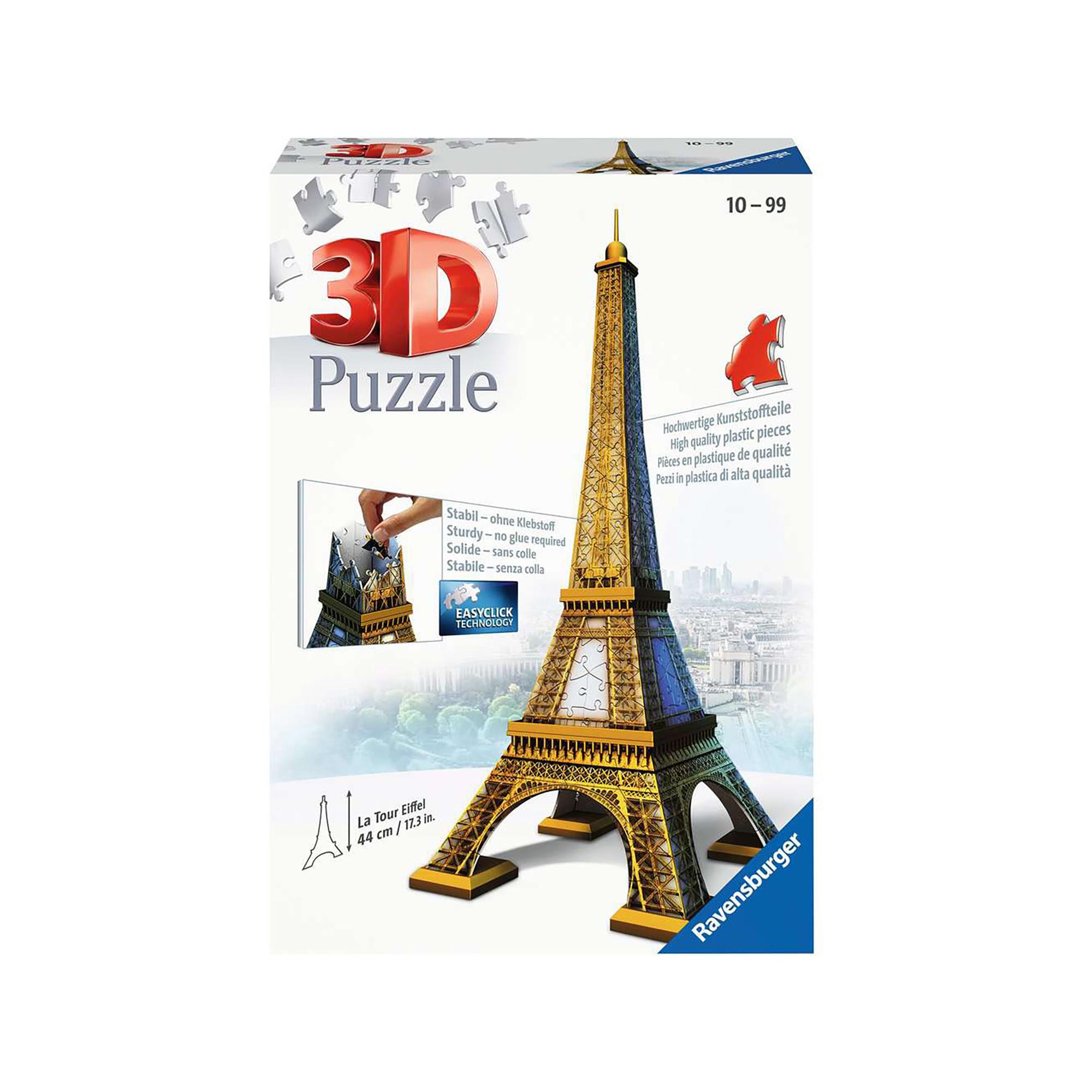 Ravensburger  3D Puzzle Tour Eiffel, 216 pièces 