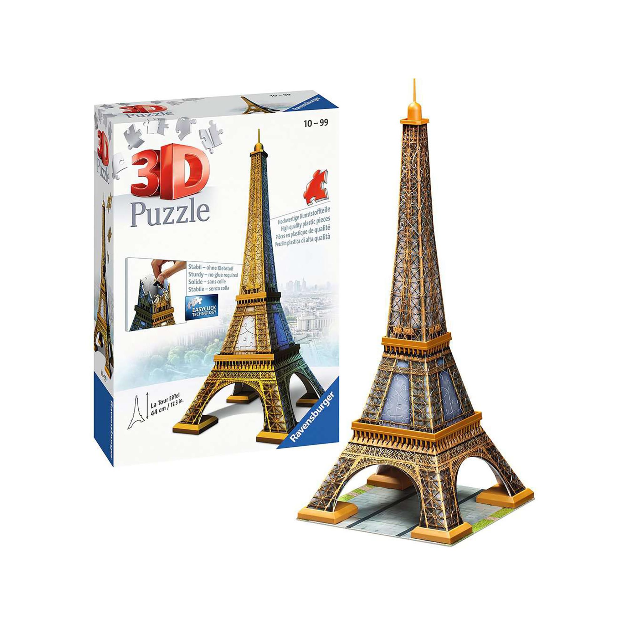 Ravensburger  3D Puzzle Tour Eiffel, 216 pièces 