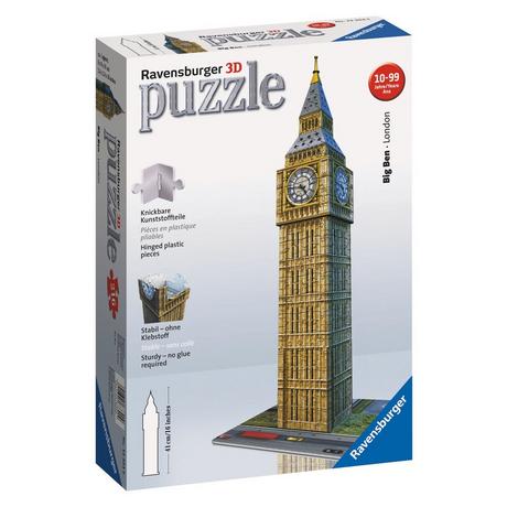 Ravensburger  3D Puzzle, Big Ben, 216 pièces 