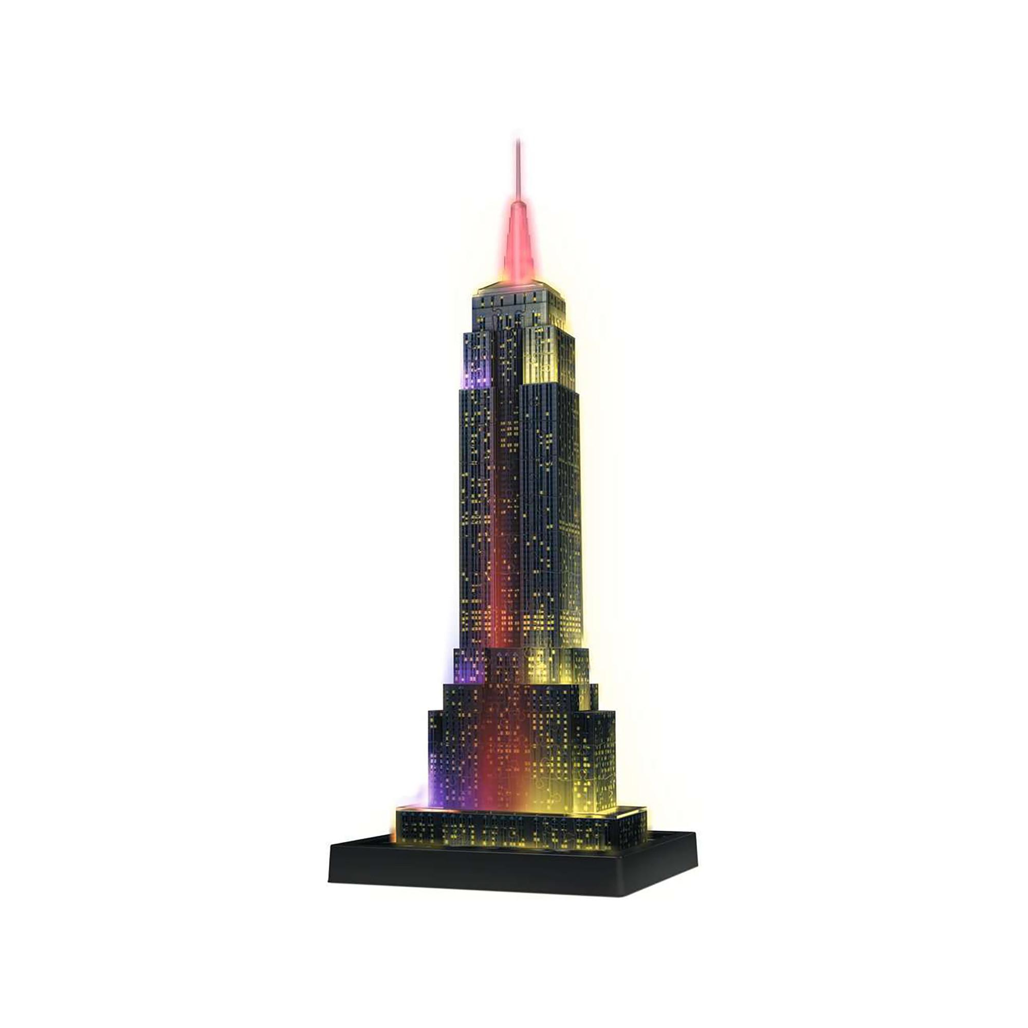 Ravensburger  3D Puzzle Empire State Building, Night Edition, 216 Teile 