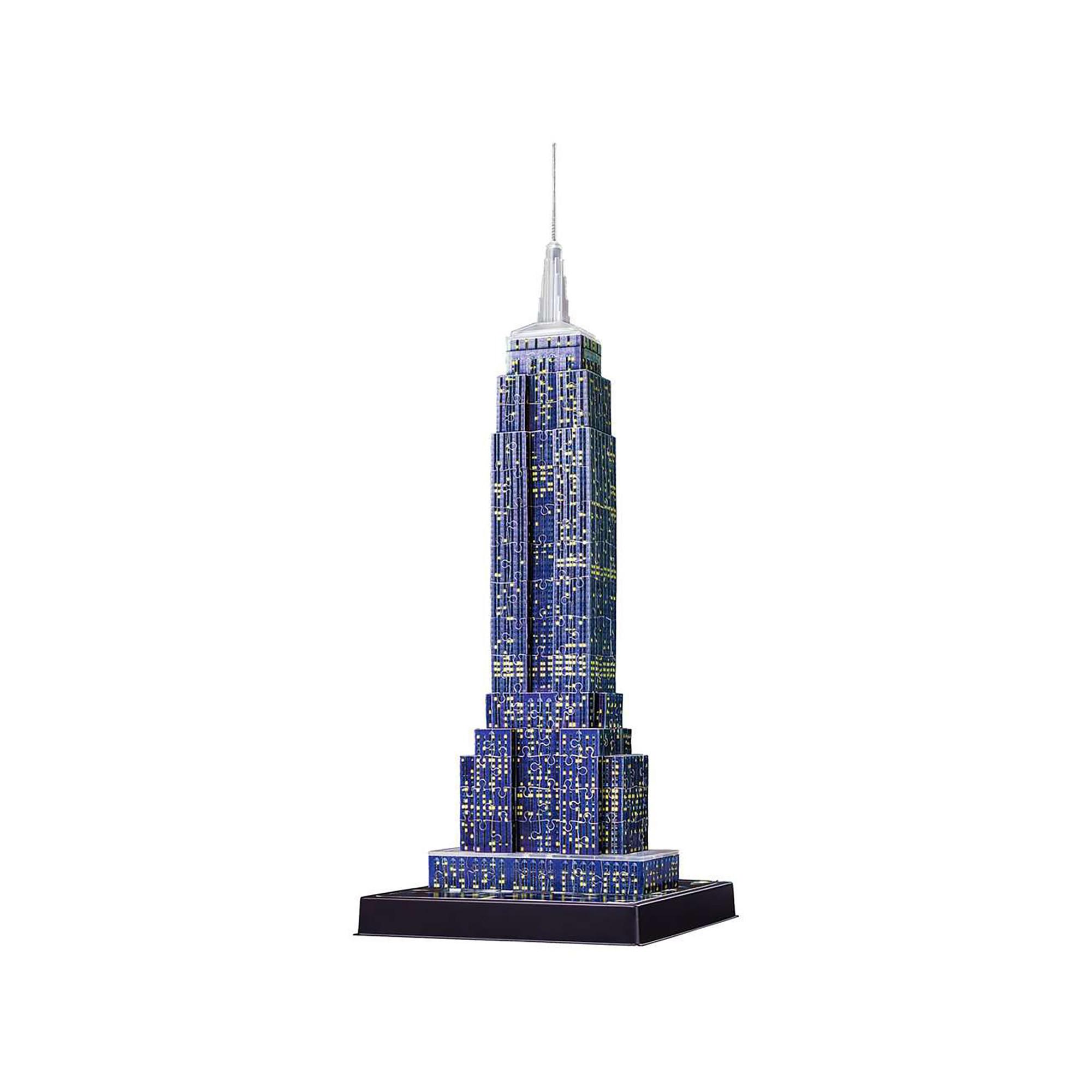 Ravensburger  3D Puzzle Empire State Building, Night Edition, 216 pezzi 