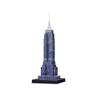 Ravensburger  3D Puzzle Empire State Building, Night Edition, 216 pezzi 