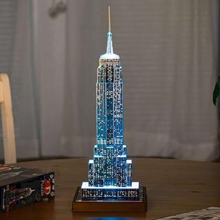 Ravensburger  3D Puzzle Empire State Building, Night Edition, 216 pezzi 