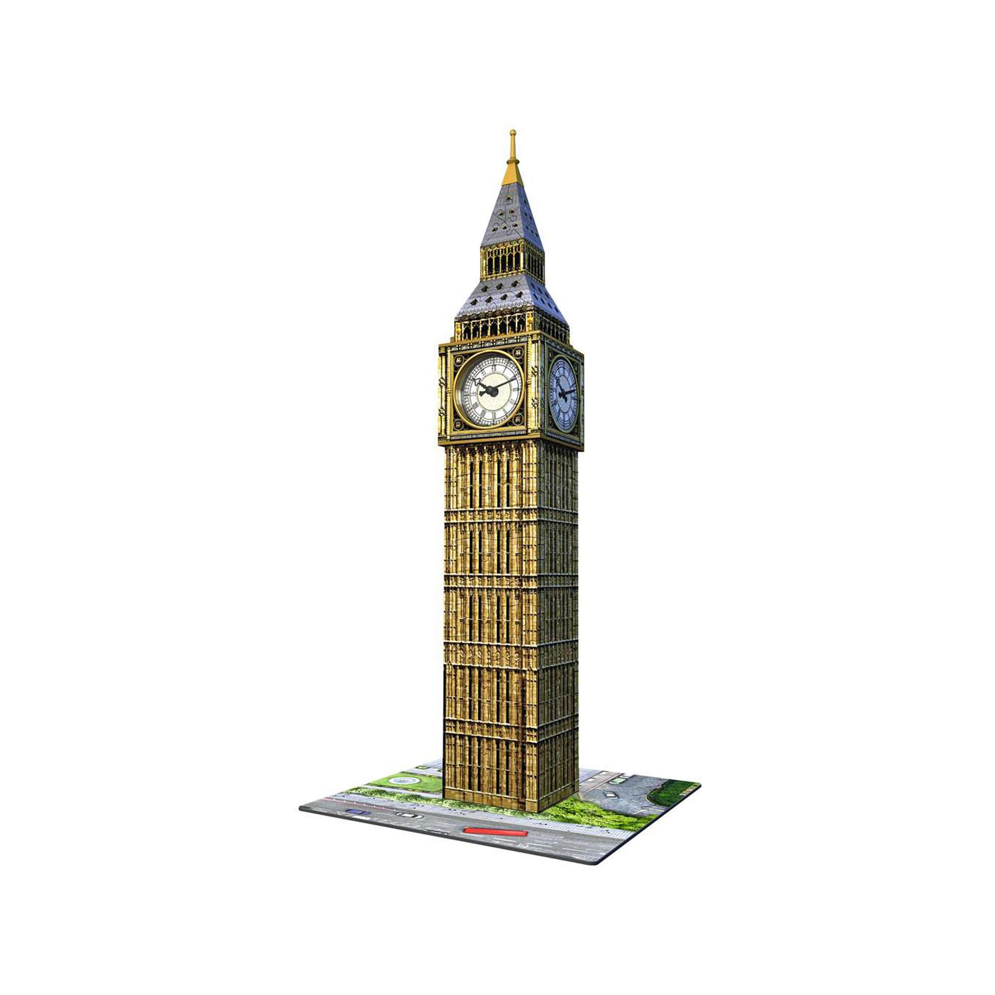 Ravensburger  3D Puzzle Big Ben con un orologio, 216 pezzi 