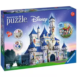 3D Puzzle Disney castello, 216 pezzi