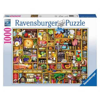 Ravensburger  Puzzle Kurioses Küchenregal, 1000 Teile 