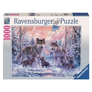 Ravensburger  Puzzle "Lupi arctici", 1000 pezzi 