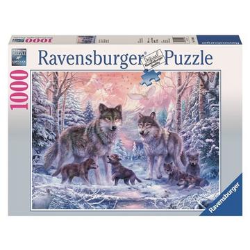 Puzzle "Lupi arctici", 1000 pezzi