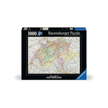 Puzzle Schweizer Karte, 1000 Teile