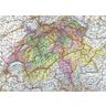 Ravensburger  Puzzle cartina della Svizzera, 1000 pezzi 