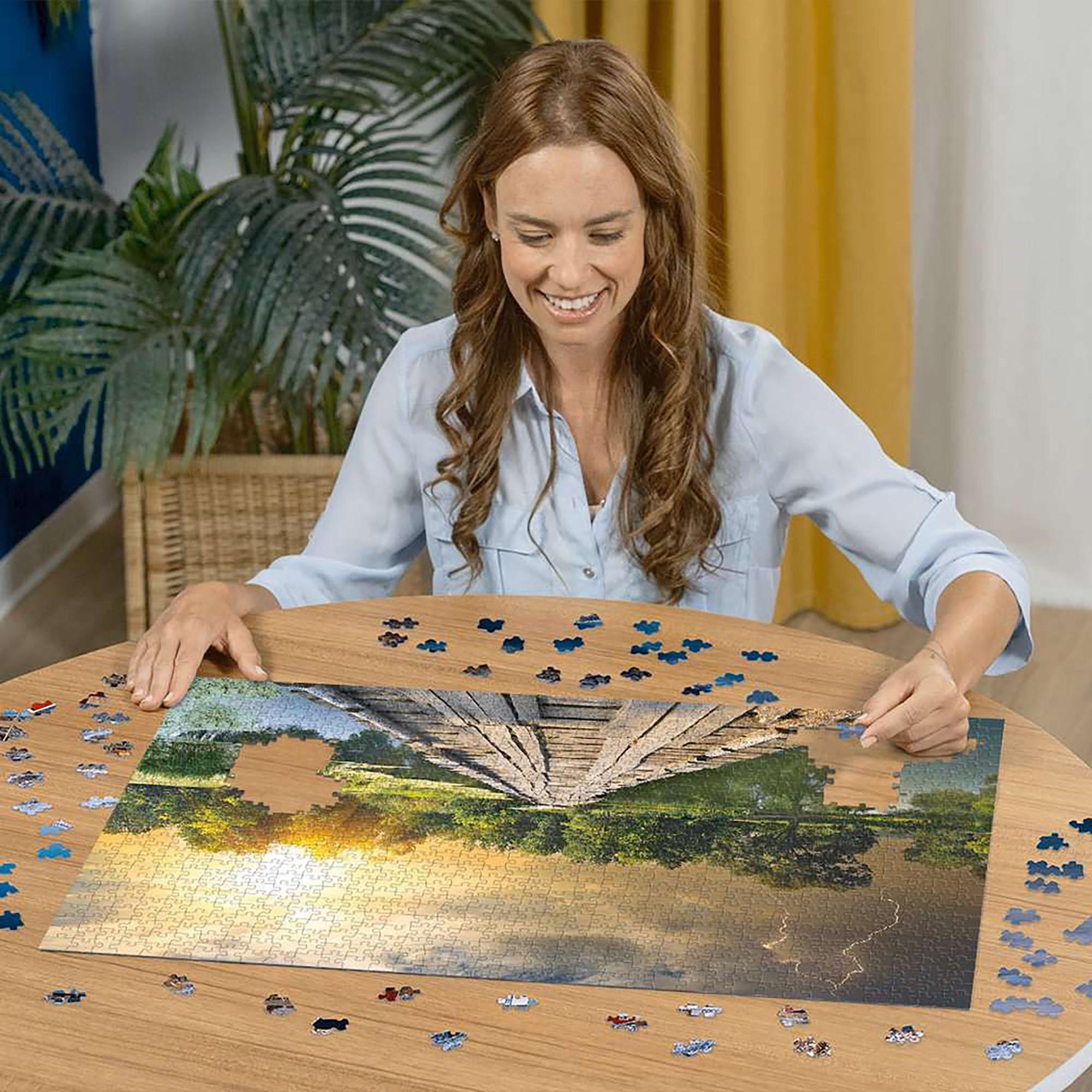 Ravensburger  Puzzle luce mistica", 1000 pezzi 