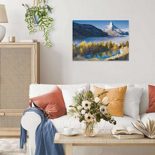 Ravensburger  Puzzle Cervino con lago Grindji, 1000 pezzi 