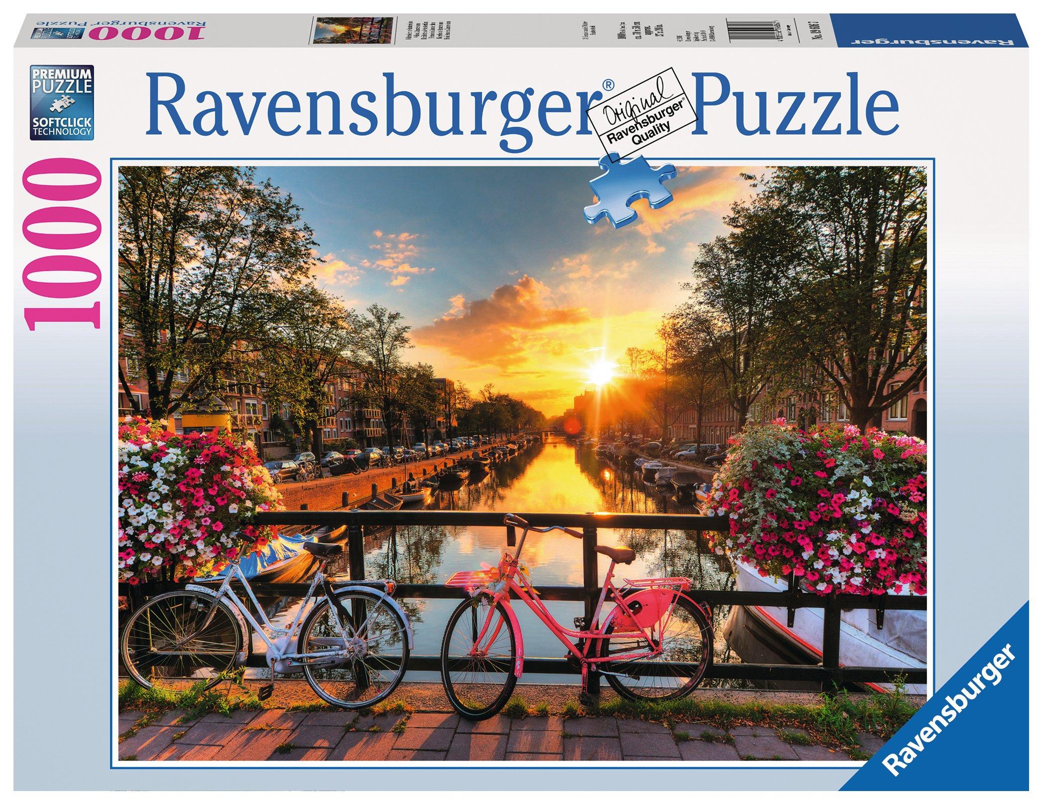 Ravensburger  Puzzle Fahrräder in Amsterdam, 1000 Teile 