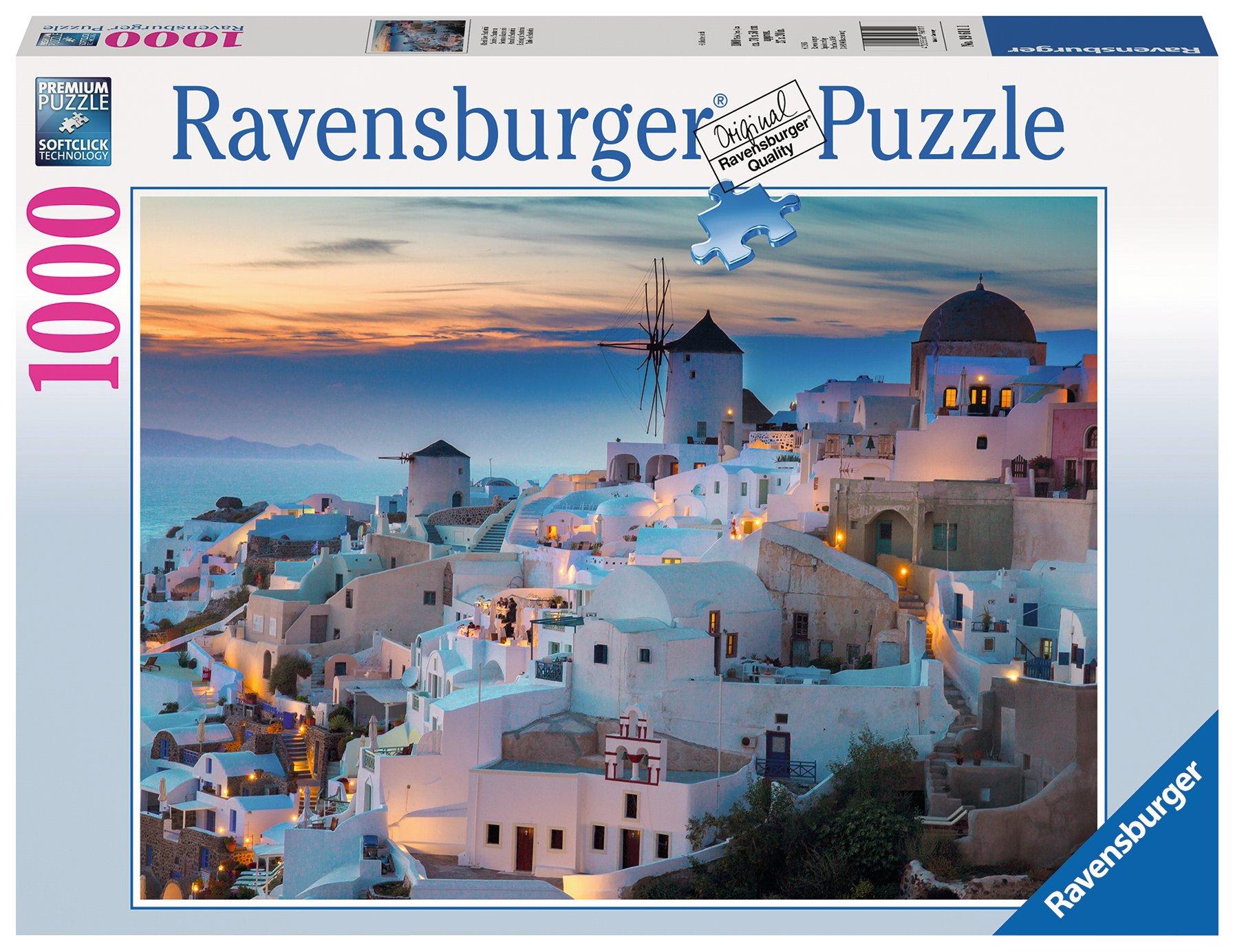 Ravensburger  Puzzle Abend in Santorini, 1000 Teile 