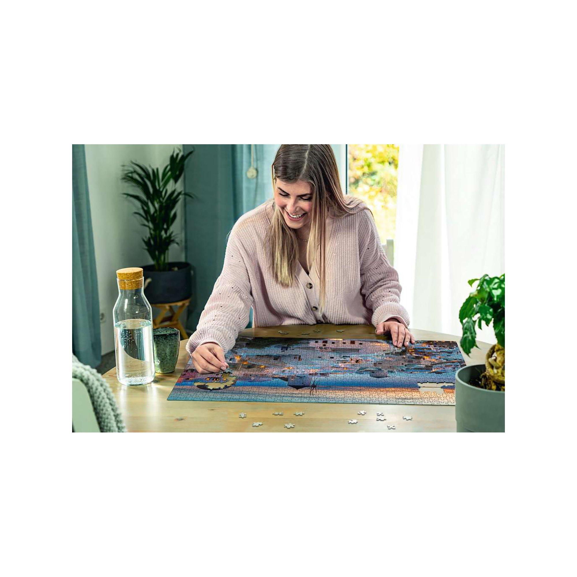 Ravensburger  Puzzle Abend in Santorini, 1000 Teile 
