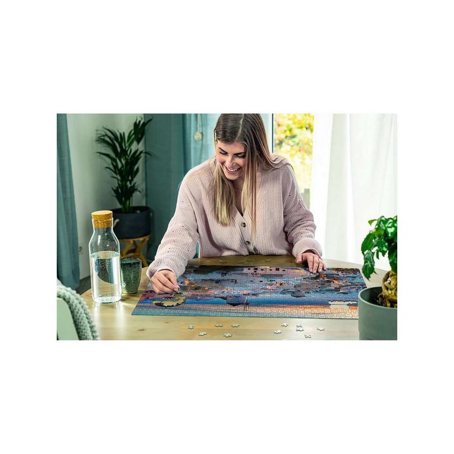 Ravensburger  Puzzle Abend in Santorini, 1000 Teile 