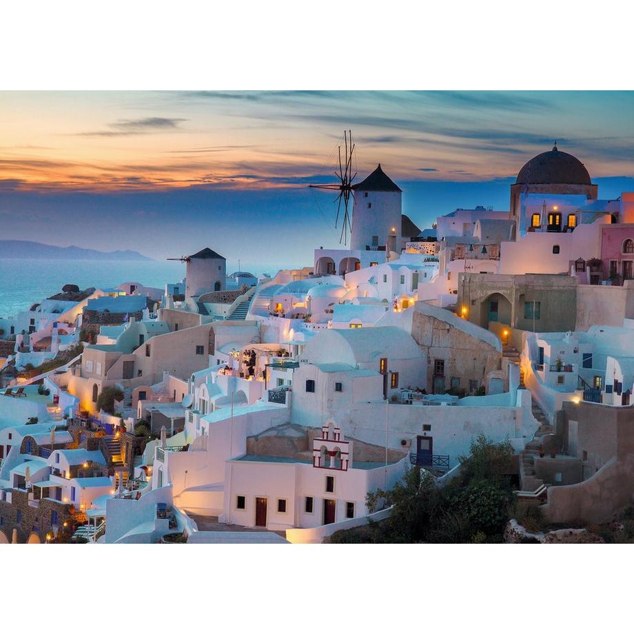 Ravensburger  Puzzle Abend in Santorini, 1000 Teile 
