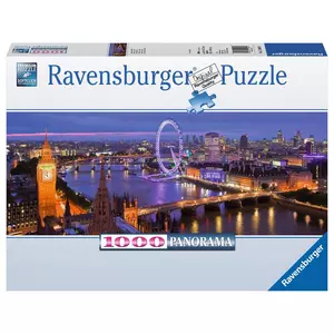 Puzzle Panorama Londra di notte, 1000 pezzi