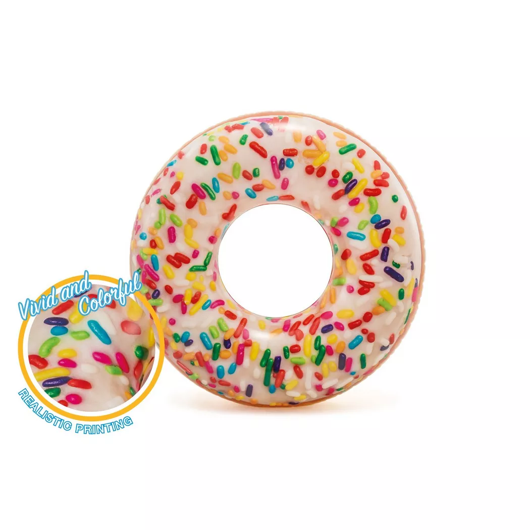 Intex - Schwimmreifen Sprinkled Donut, Multicolor