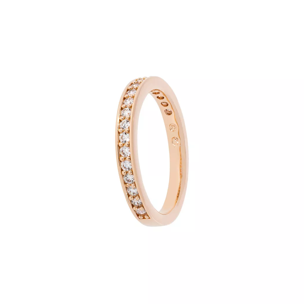 Swarovski - Ring mit Stein, Matrix, 50, Roségold